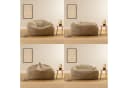 icon Sitzsack XXL Cord Sofa „Soul“ Beige Bild 3