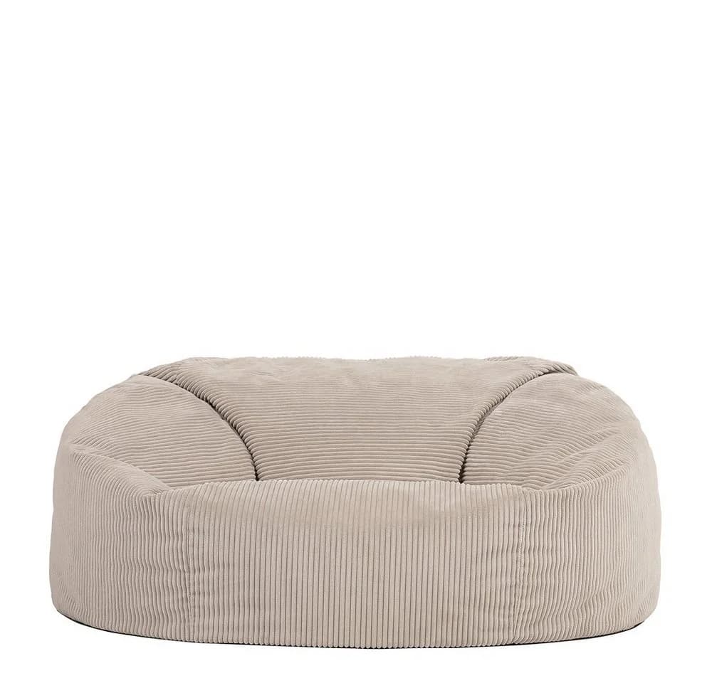 icon Sitzsack XXL Cord Sofa „Soul“ Beige - Bild 4