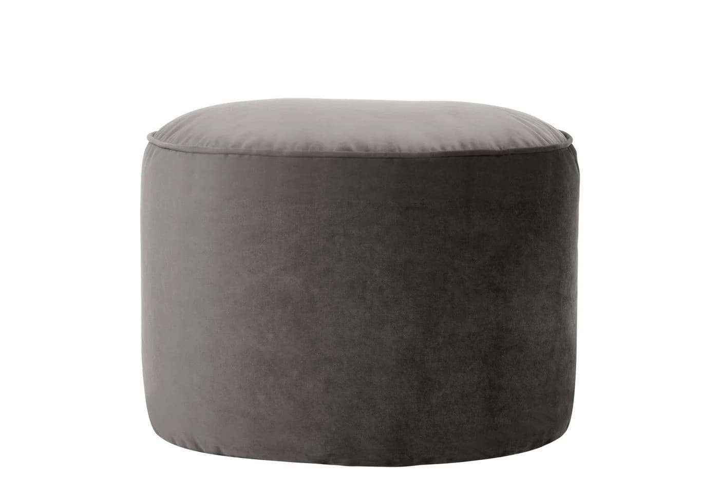 Icon Pouf XL aus Plüschsamt Milano - Bild 2