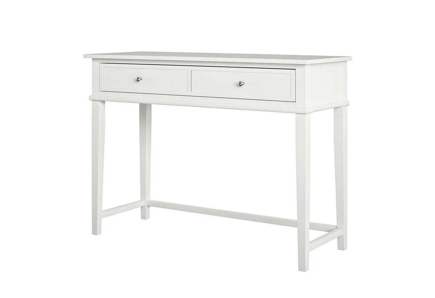 loft24 Schreibtisch Franklin Landhaus Stil Cremefarben mit Schublade - Bild 2