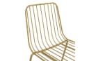 loft24 Esszimmerstuhl Caden 2er Set Gold Retro Metallstuhl Bild 4