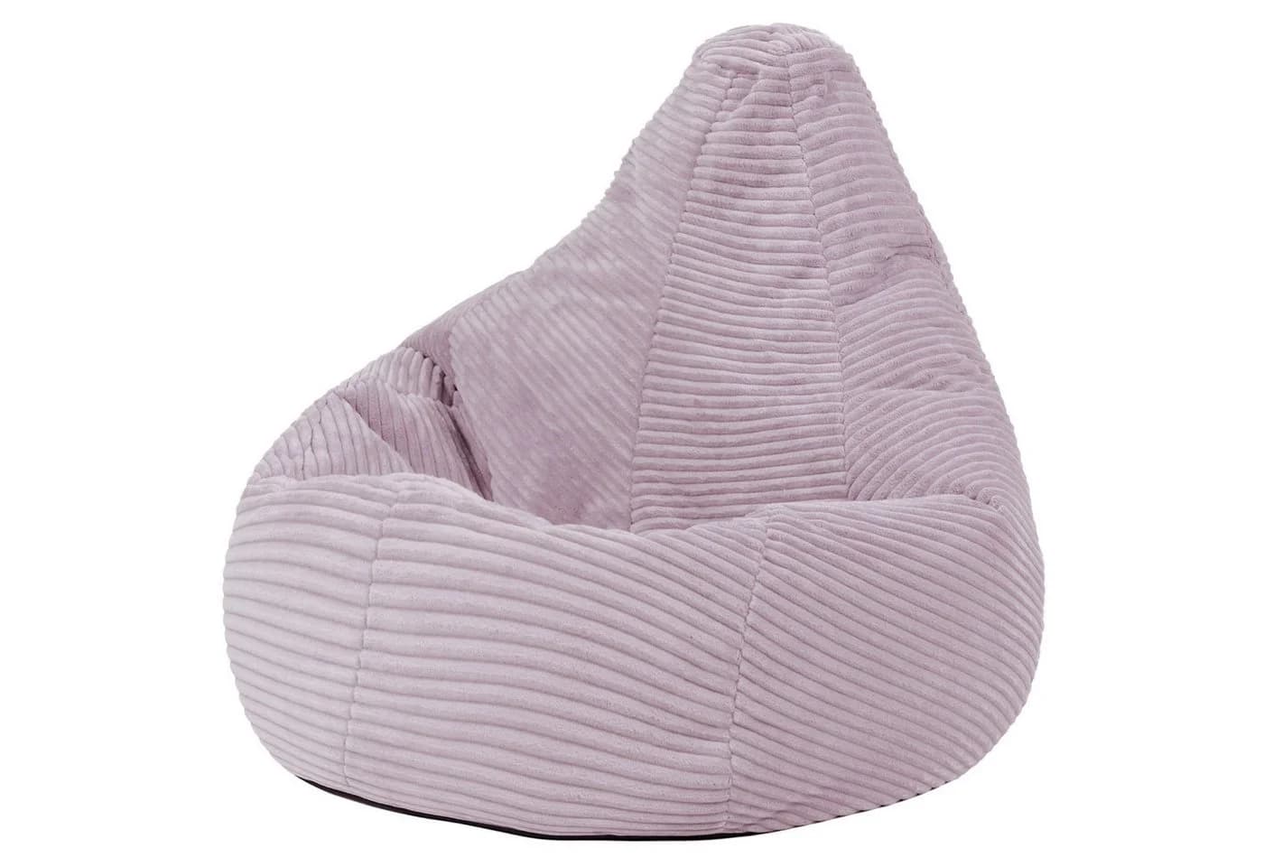icon Dalton Cord Sitzsack Kinder Sessel Lila Made in Germany - Bild 2