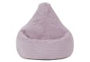 icon Dalton Cord Sitzsack Kinder Sessel Lila Made in Germany Bild 4