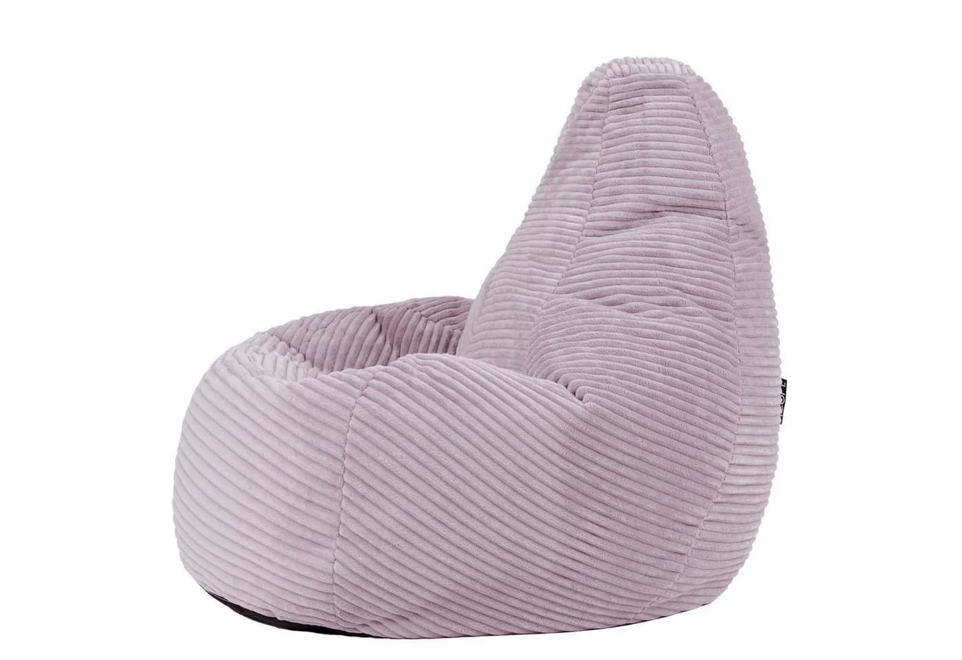 icon Dalton Cord Sitzsack Kinder Sessel Lila Made in Germany - Bild 5