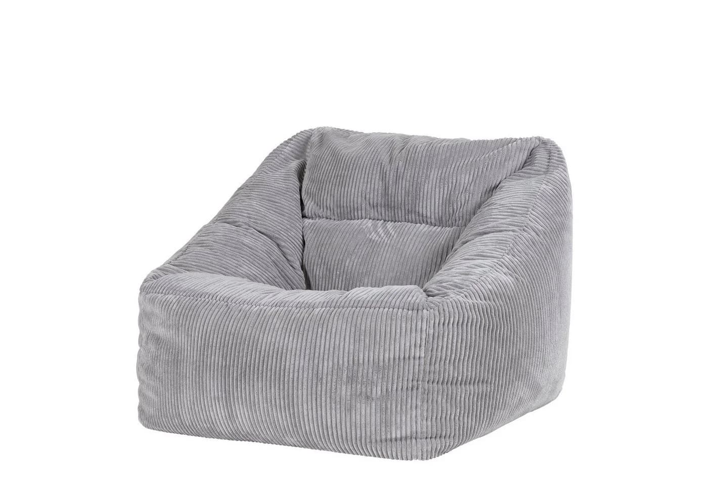 Flauschiger Cord Sitzsack Sessel XXL  für Erwachsene & Kinder - Bild 2