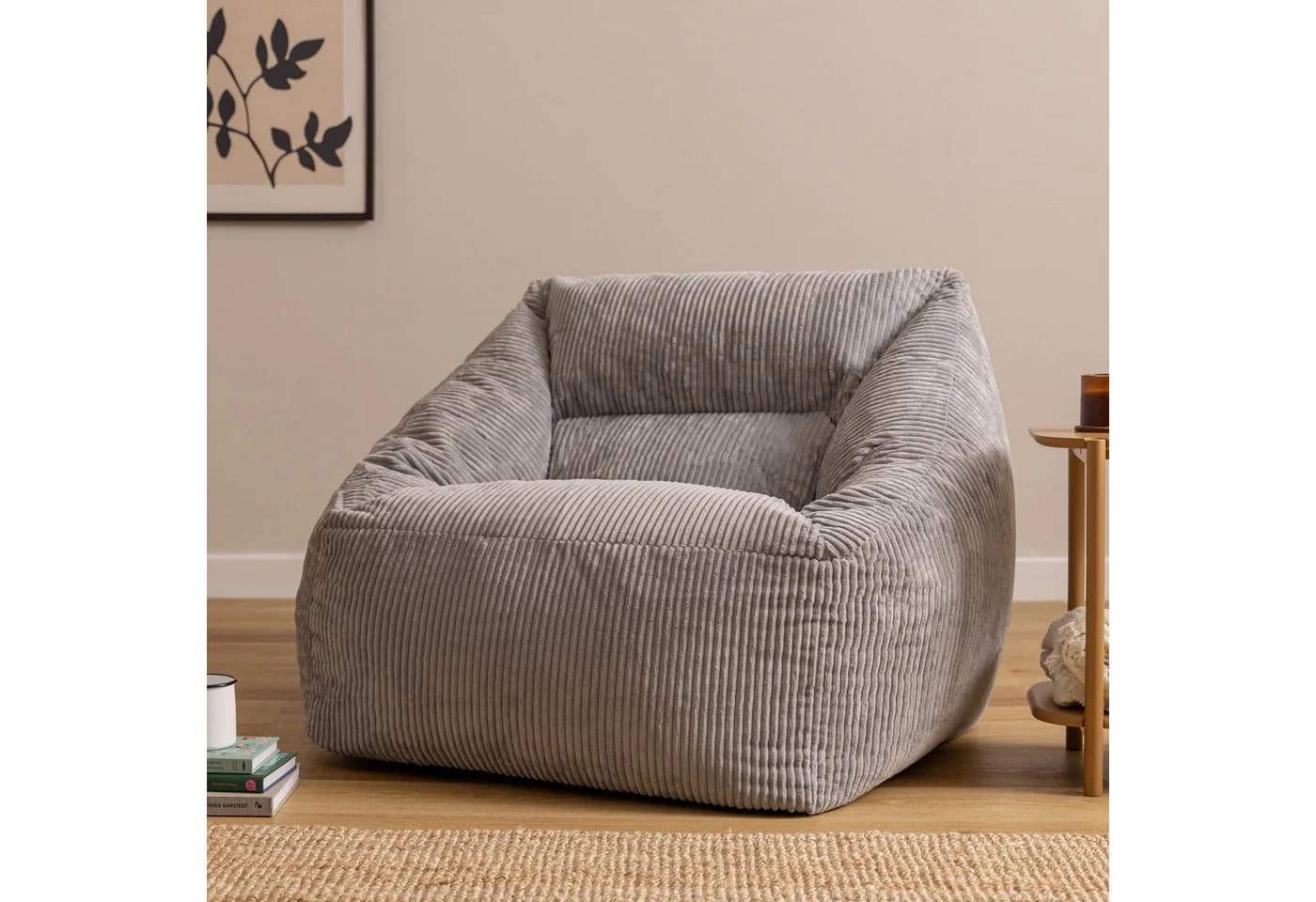 Flauschiger Cord Sitzsack Sessel XXL  für Erwachsene & Kinder - Bild 3