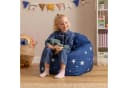 icon Sitzsack Kinder Indoor Outdoor Wetterfest Blau Made in Germany Bild 1