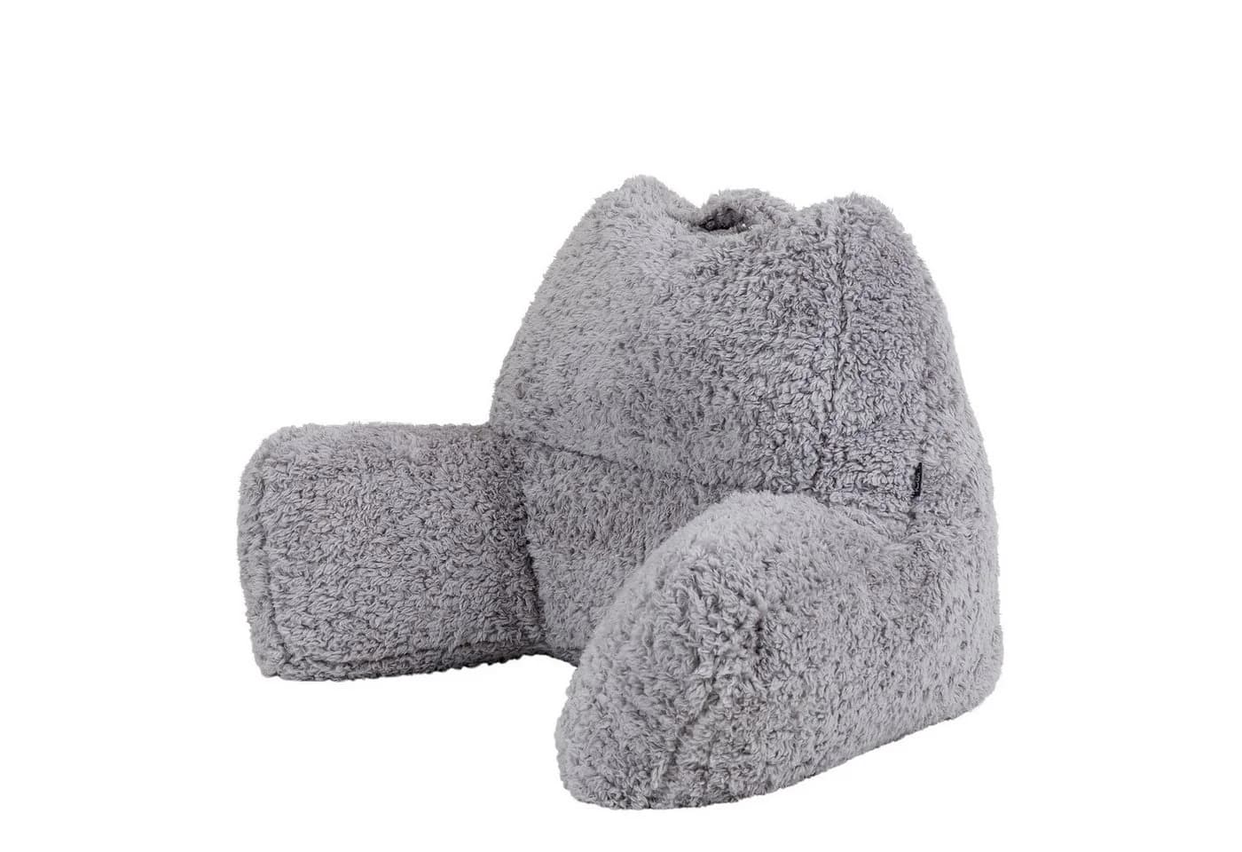 Icon Stützkissen Rückenlehne Lesekissen Teddybär Grau - Bild 2