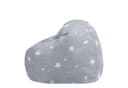 icon Sitzsack Kinder Grau Wetterfest mit Füllung Bild 5
