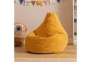 Icon Dalton Cord-Sitzsack Kinder Sessel Gelb Made in Germany Bild 3