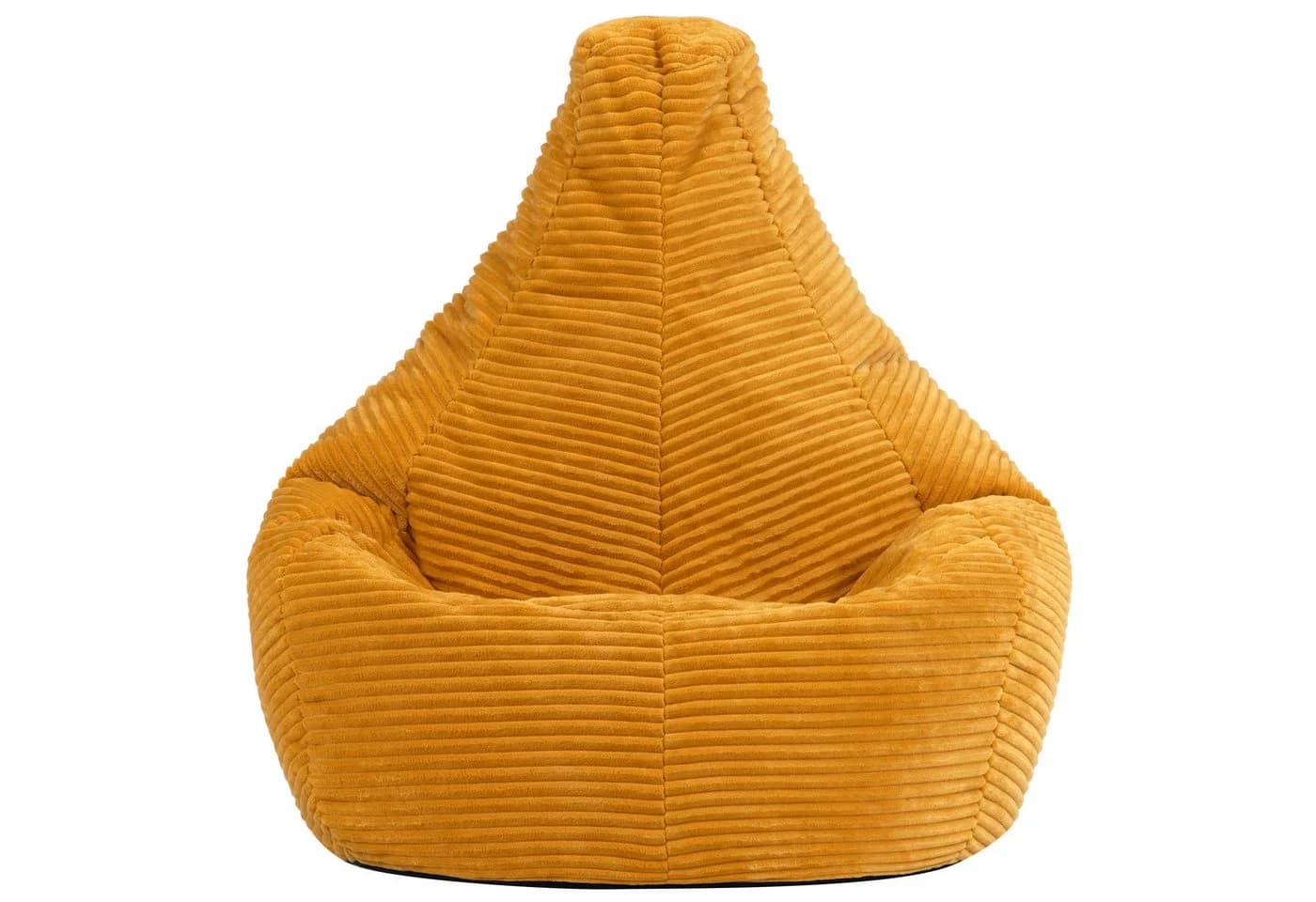 Icon Dalton Cord-Sitzsack Kinder Sessel Gelb Made in Germany - Bild 4
