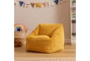Icon Sitzsack Kinder Cord Sessel Natalia Gelb Made in Germany Bild 3