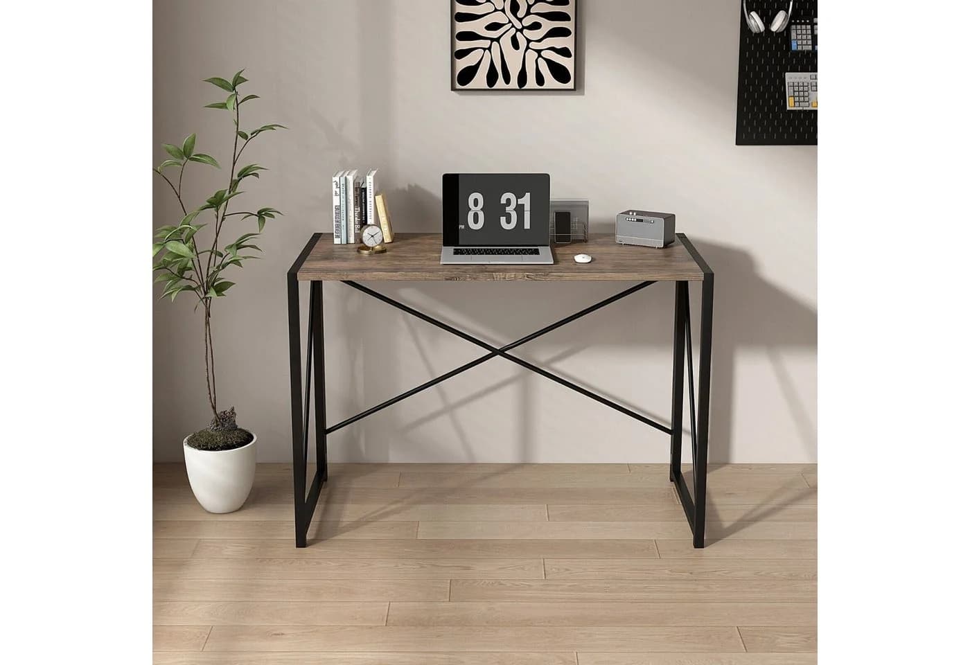 MCC direct Klappschreibtisch MIAMI Grau Modern - Bild 2