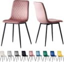 MCC direct Esszimmerstuhl Lexi 2er Set - Samt & Metall Bild 2