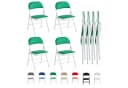 MCC direct Klappstuhl Kunstleder gepolstert 4er Set Bild 2