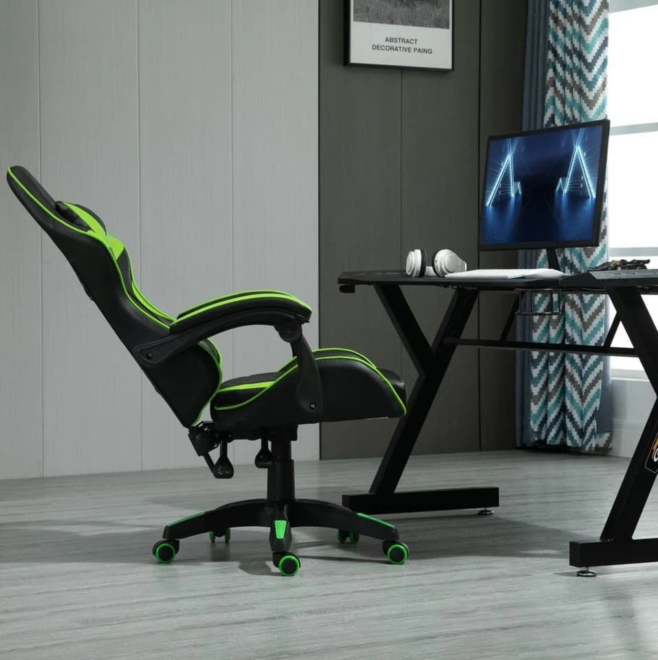 MCC direct Gaming-Stuhl Gaming Sessel Model A Ergonomisch Kunstleder - Bild 3