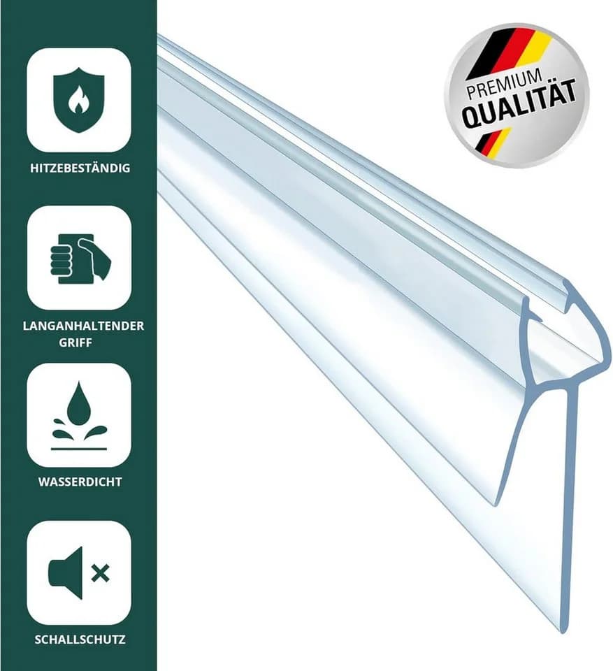 Montegoni Duschdichtung PVC Transparent 2x100CM - Bild 4