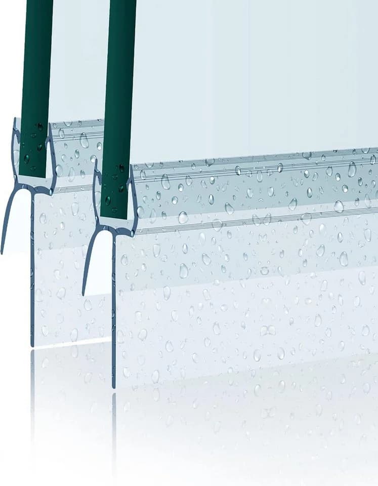 Montegoni Duschdichtung PVC Transparent 2x100CM - Bild 5