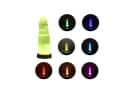 Heimtex Tischleuchte Selenit Kristall USB LED Farbwechsel Weiss Bild 4