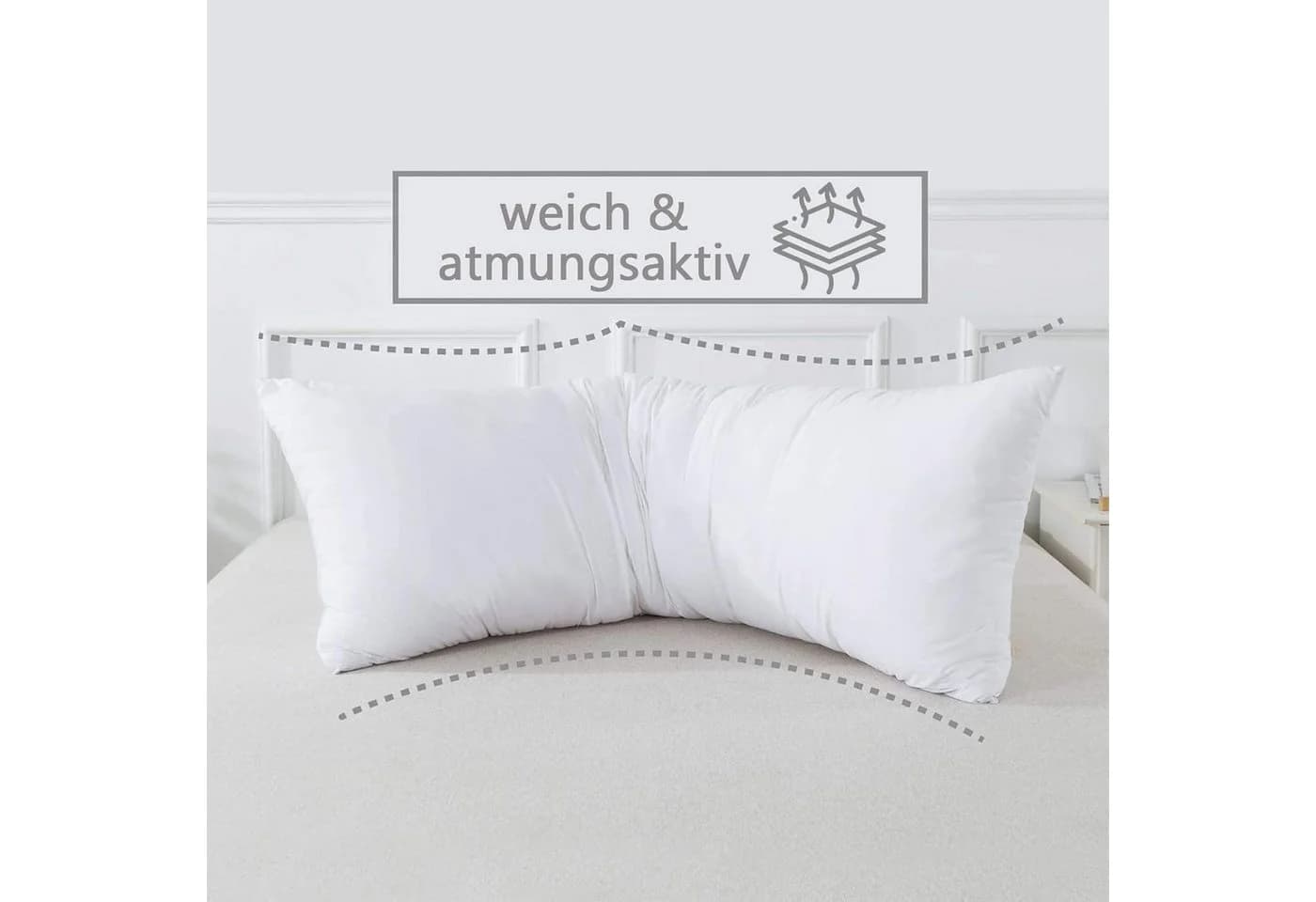 Heimtex Seitenschläferkissen 5ft Ortho-Schwangerschaftskissen Beige - Bild 4