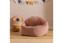 icon Kinder-Sitzsack Rosa Samt mit Füllung Bild 3