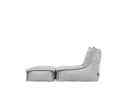 Icon Dolce Sitzsack-Set mit Liege und Hocker Grau Wetterfest Bild 4