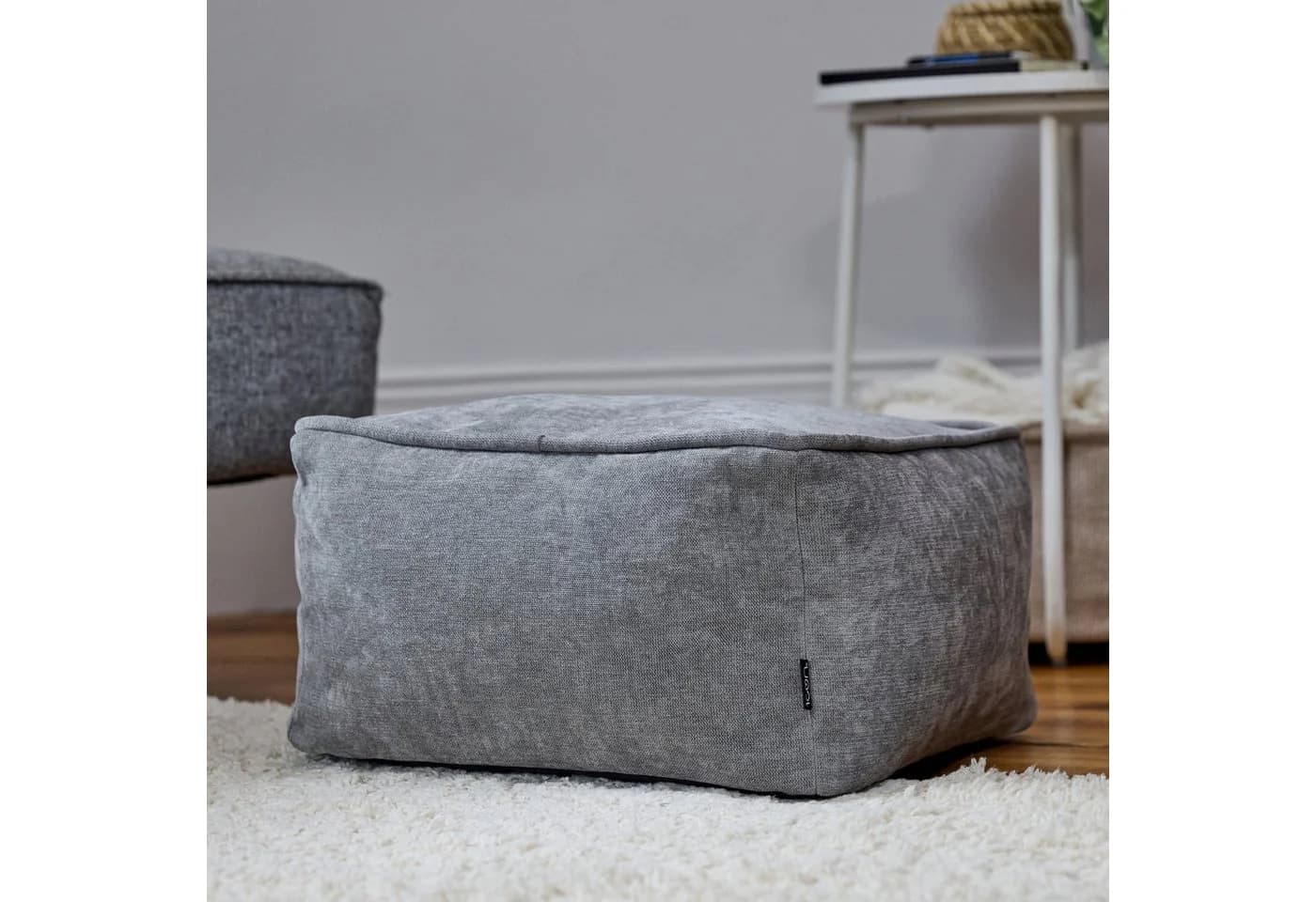 Chenille-Sitzpouf "Amara" - Gemütlicher Komfort für Ihr Zuhause - Bild 3