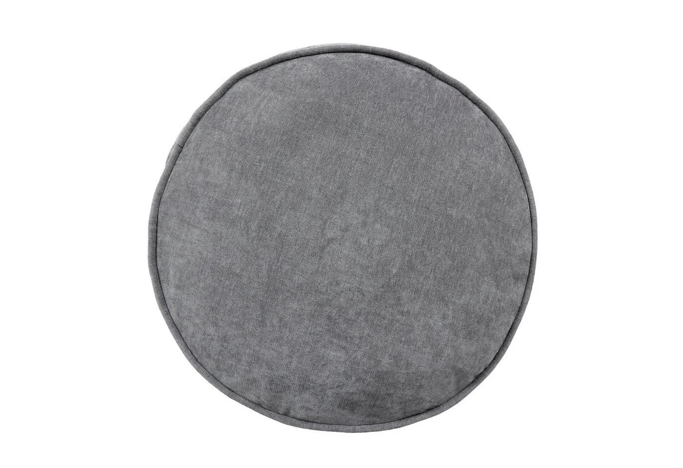 icon Pouf XL aus Chenille „Milano“ mit Füllung - Bild 5