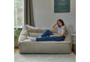 icon Sitzsack Sofa aus Chenille Cecilia XXL Bild 1