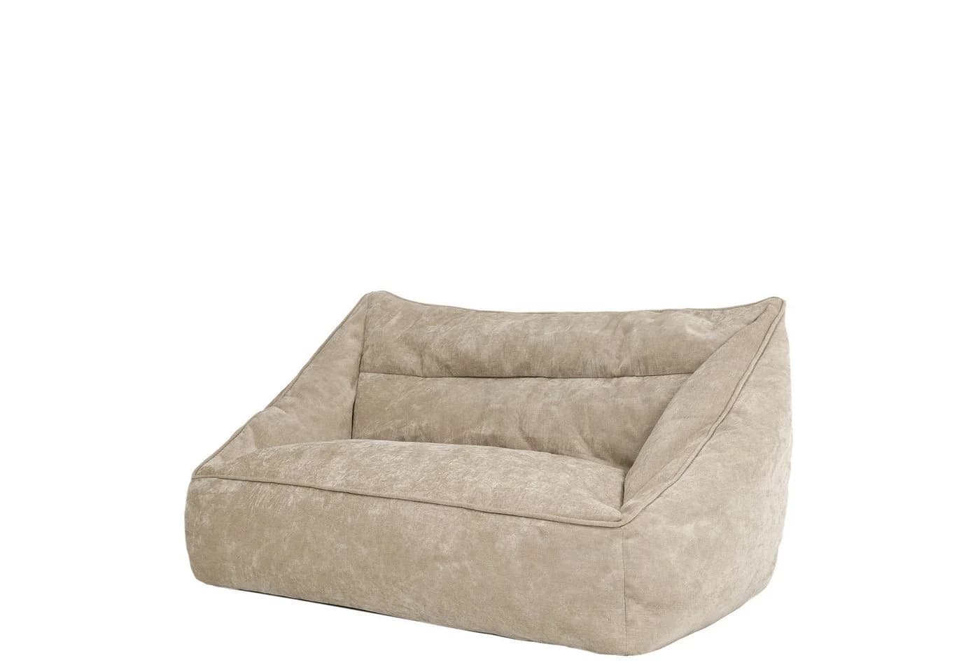 icon Sitzsack Sofa aus Chenille Cecilia XXL - Bild 2