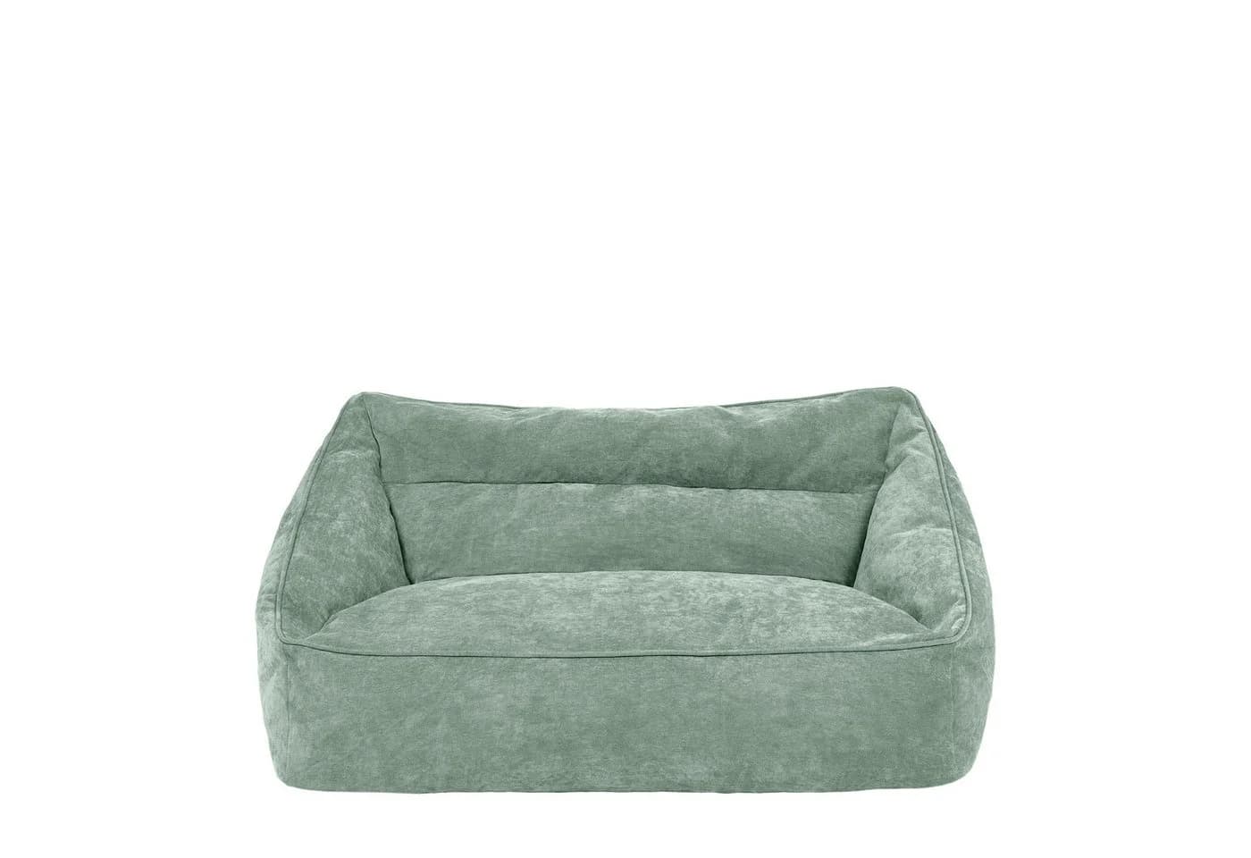 icon Sitzsack Sofa Chenille Cecilia XXL Salbeigrün - Bild 4
