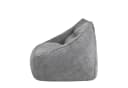 icon Sitzsack Sofa Chenille „Cecilia“ Grau XXL Bild 5
