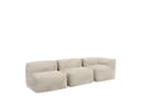 icon Zen Modulares Ecksofa 3-Sitzer Cord Flauschig Bild 2