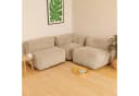 icon Zen Modulares Ecksofa 3-Sitzer Cord Flauschig Bild 3