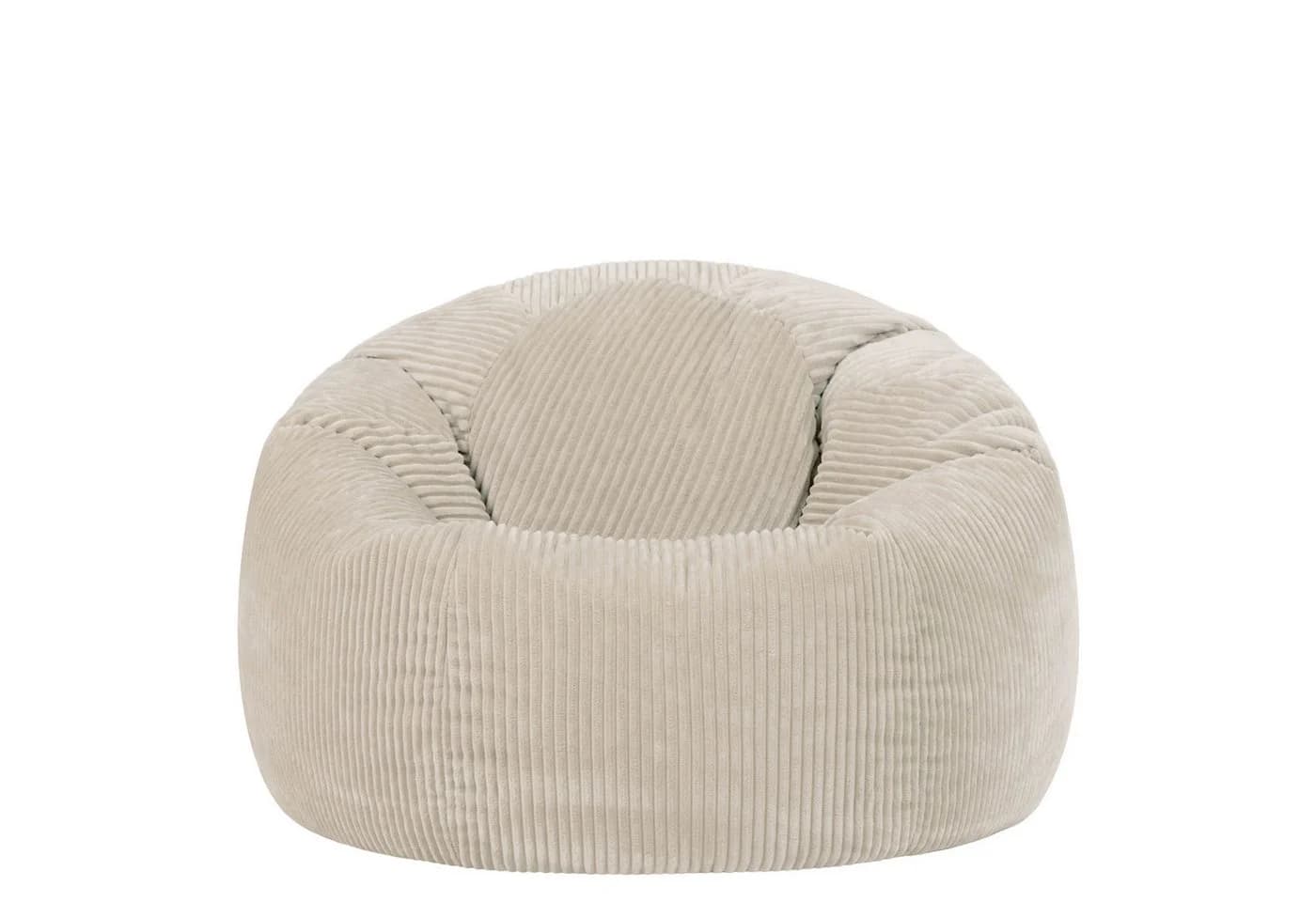 Icon Kingston Sitzsack 2er Set Beige Cord Made in Germany - Bild 4