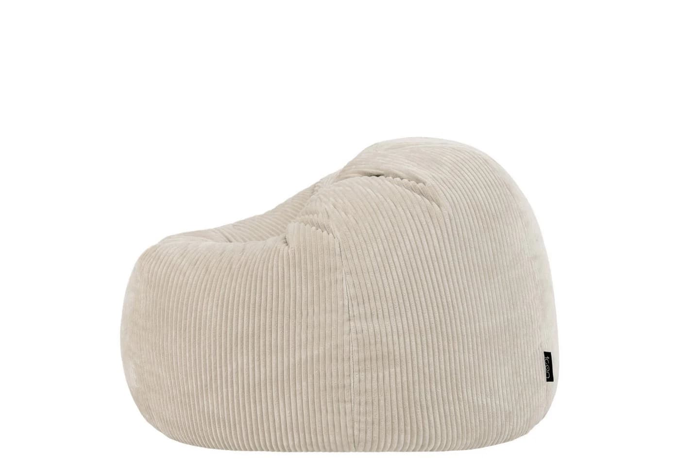 Icon Kingston Sitzsack 2er Set Beige Cord Made in Germany - Bild 5