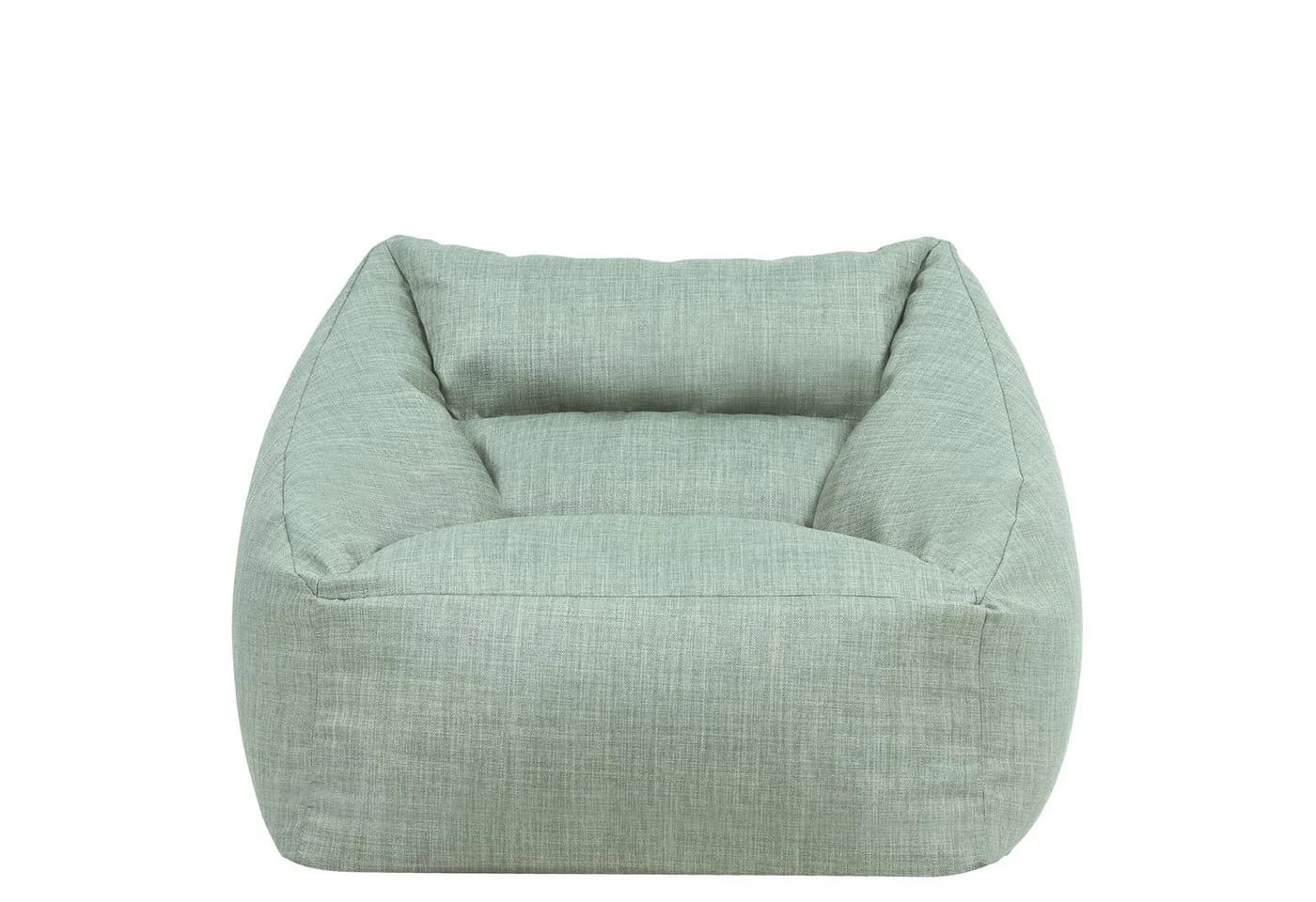 Icon Sitzsack Natalia Outdoor Sessel XXL Grün Polyester - Bild 4