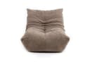 Icon Enzo-Akzent-Sessel XXL aus Chenille Beige Bild 4