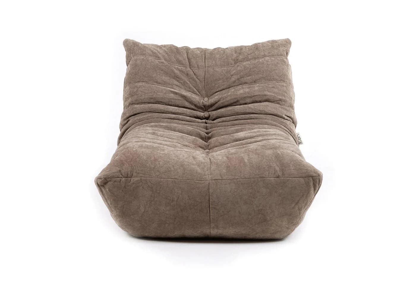 Icon Enzo-Akzent-Sessel XXL aus Chenille Beige - Bild 4