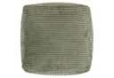icon Pouf Amara Cord Quadratisch Grün mit Füllung Bild 4