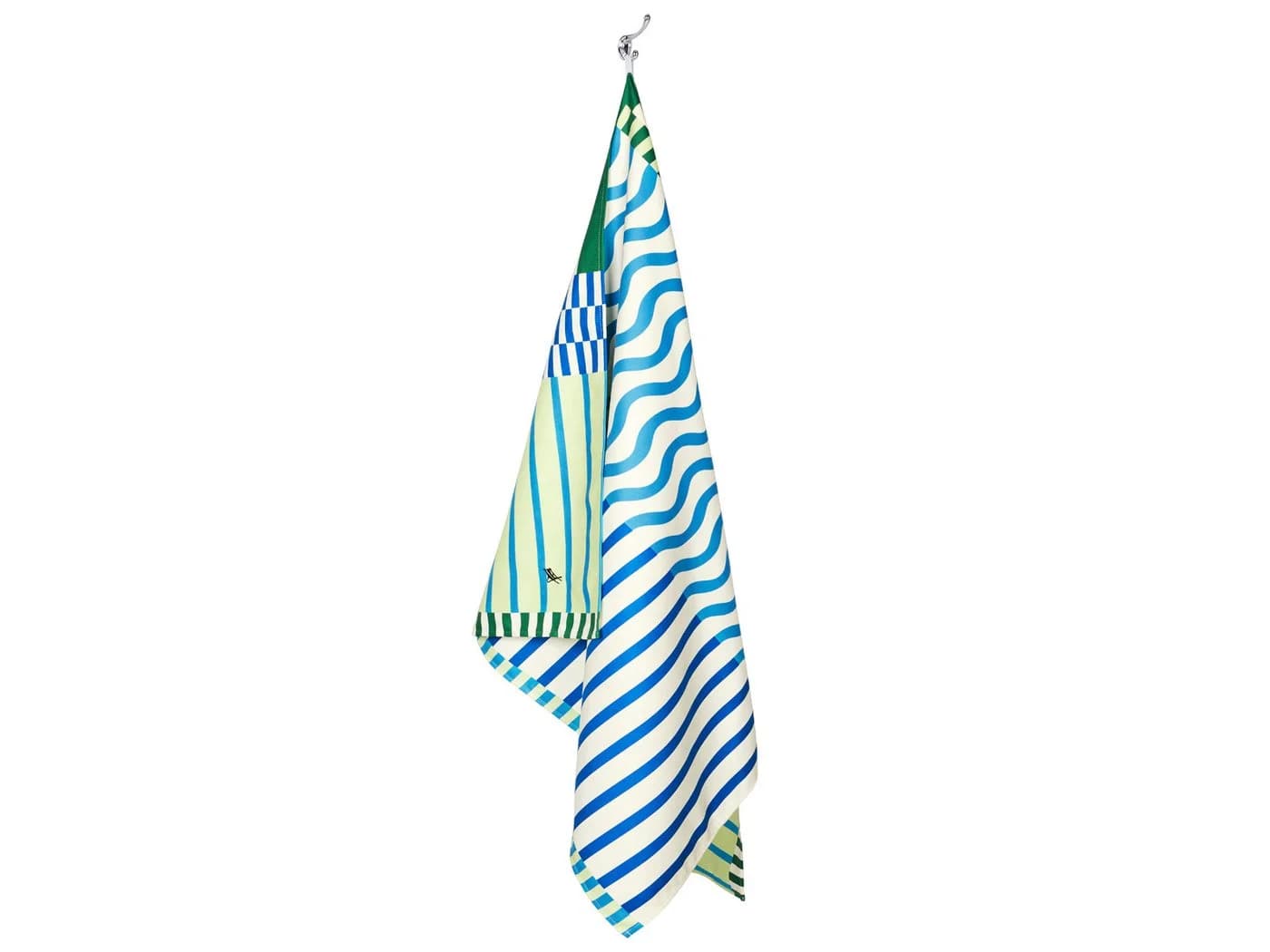 Dock & Bay Strandtuch XL Blueberry Spritz Blau-Grün Mikrofaser