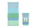 Dock & Bay Strandtuch XL Blueberry Spritz Blau-Grün Mikrofaser Bild 2