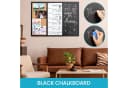 Kurtzy 3-in-1 Kombi-Tafel mit Kork, Whiteboard & Kreide Bild 5
