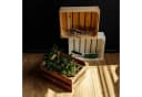 Creative Deco 3er Set Holzkiste Rustikal Natur Schwarz Weiß Grau Bild 5