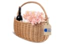 Creative Home Weidenkorb Einkaufskorb Natur mit Henkel Bild 2
