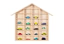 Creative Deco Schubladenbox Setzkasten Holz 26 Fächer Natur Bild 2