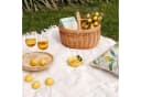 Creative Home Weidenkorb Picknickkorb Natur mit Henkel Bild 1