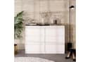 Furnica Kommode 6 Schubladen Weiß Matt Modernes Sideboard Bild 1