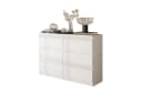 Furnica Kommode 6 Schubladen Weiß Matt Modernes Sideboard Bild 2