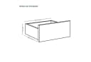 Furnica Kommode Sideboard 8 Schubladen Anthrazit Grau Bild 5